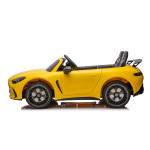 Elektrické autíčko Mercedes-Benz GT63 AMG - dvojmiestne, žlté